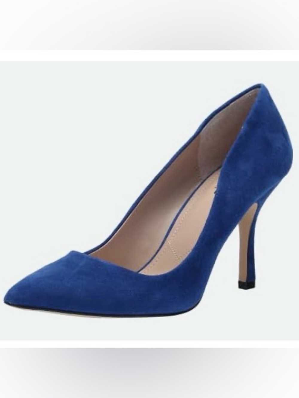 NWOT Charles By Charles David Royal Blue Suede Pointed Toe Pumps